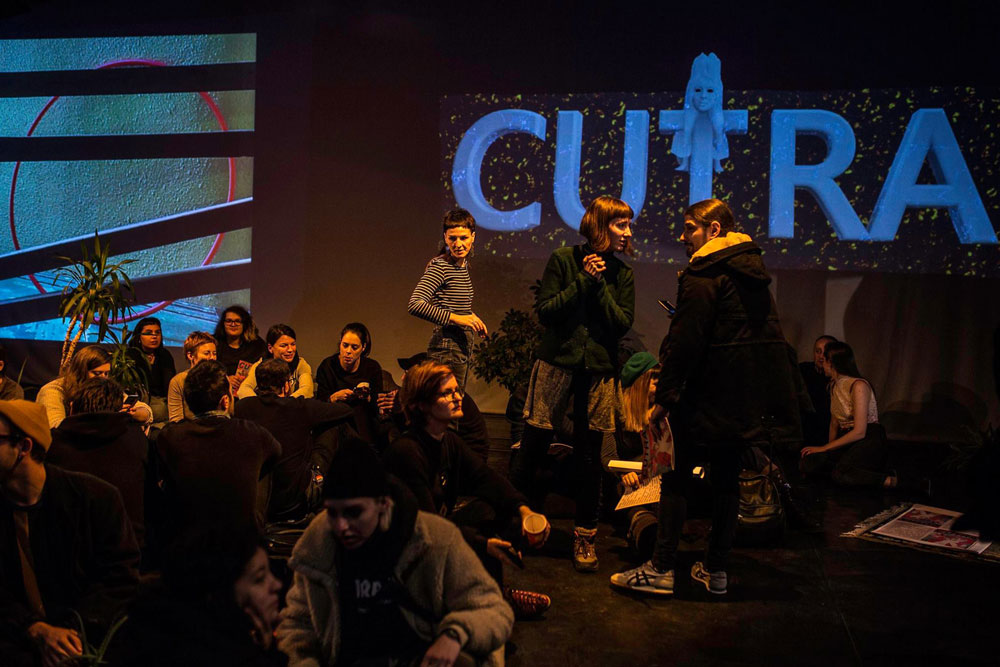 @CNDB, Cutra #1 - official magazine launch; Bucharest, 2018; Photo Credits: Cutra. Courtesy of Cutra